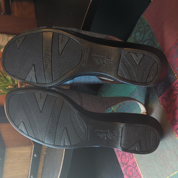 Life Stride Mimosa 2 slingback sandals Women's 7.5 M blue denim summer NEW NWB - Picture 8 of 10